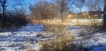 Overgrown trackage at former Sperry Rail Service (SRS) shop